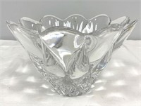 Orrefors Crystal Bowl Diamond Pattern