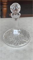 Waterford Lismore Crystal Ship Decanter