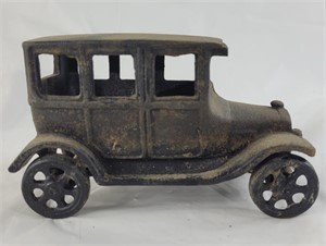 Vintage cast iron model car