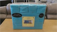 Queen Size 6 Piece Sheet Set - Turquoise