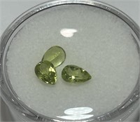 1.33CT PERIDOT GEMSTONES