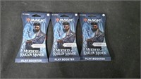 3 PACKS OF MAGIC THE GATHERING CARDS
