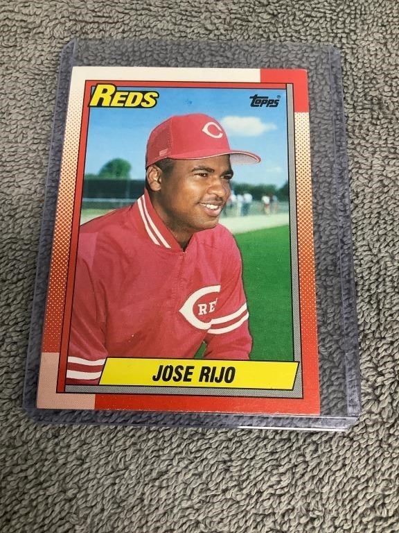 1990 Topps #627 Jose Rijo Card