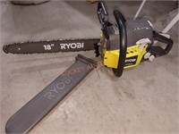 RYOBI Gas powered 18" chainsaw