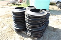 Approx (200) Tire Side Walls, Sizes Vary