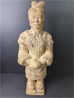 Concrete 17.5" Replica Terracotta Warrior