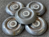 (ST) 5 Vintage Oldsmobile Hub Caps 11”