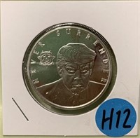 S - 1 OZ .999 FINE SILVER (H12)