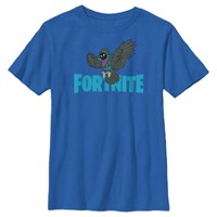 M  Sz M Boy's Fortnite Raven Logo  Graphic Tee Roy