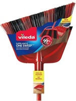 Vileda One Sweep Broom with Step-On Dustpan |