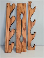 HORIZONTAL WOODEN BAR RACK