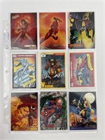 1990-95 Marvel Cards Spider-Man Wolverine Iron Man
