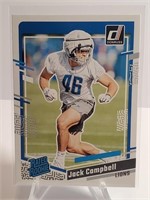2023 Donruss Rated Rookie Jack Campbell RC