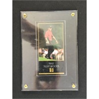 1997 Grand Slam Ventures Tiger Woods Card