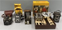 Cameras Boxed Lot Collection incl Kodak