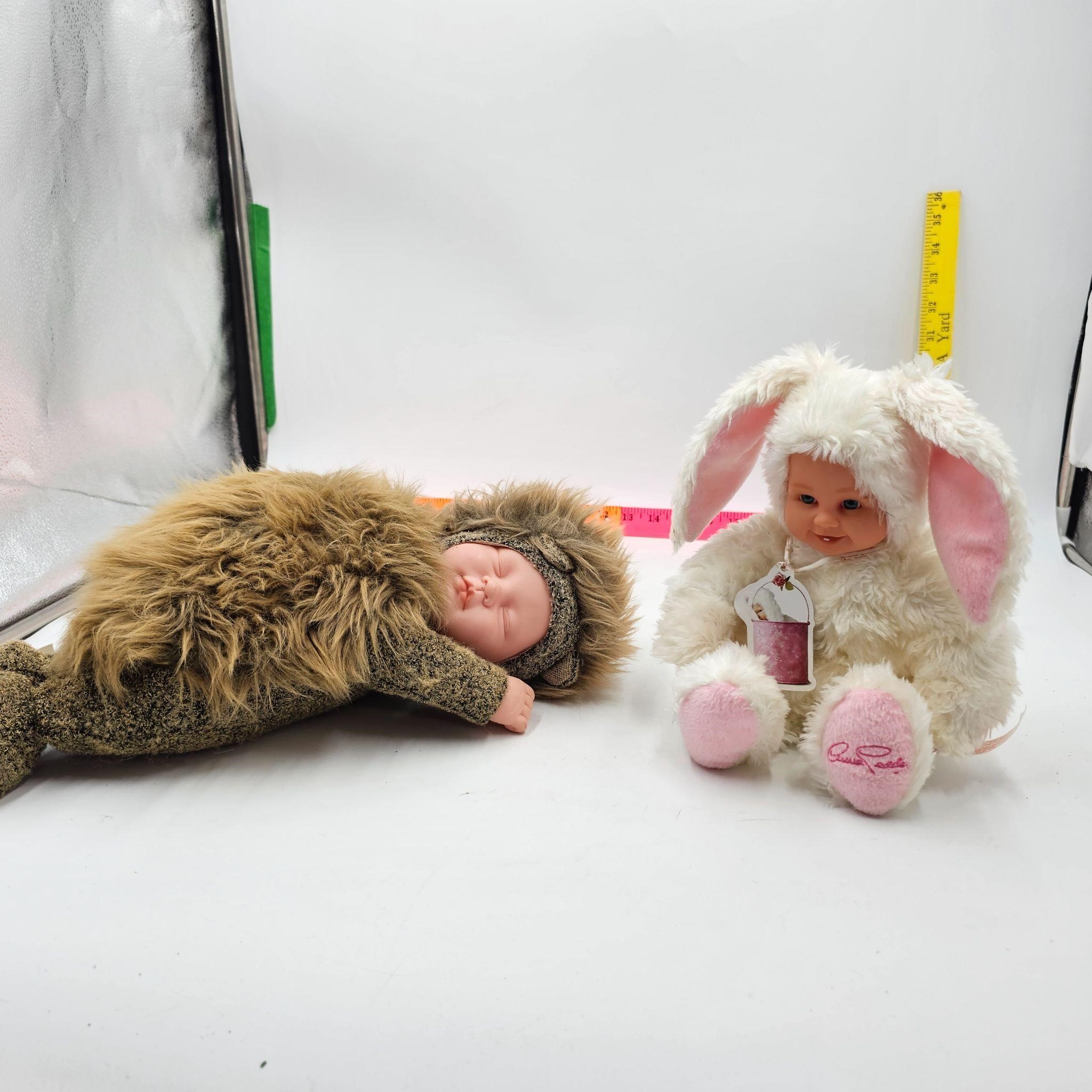 Anne Geddes Baby Bunny Rabbit/Hedgehog
