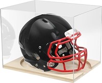 AS IS - Football Helmet Display Case Full Size, Ac