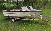 Starcraft "Holiday" Series 18FT Boat/Boat Trailer