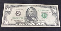 1969 A $50 Dollar Bill