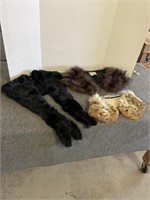 Fur scarves and Collar wraps