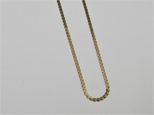 14 k Gold 22"  Necklace 6.1 Grams