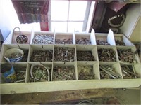 organizer & all nuts,bolts & screws
