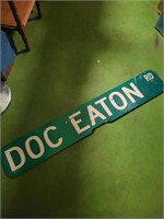 Doc Eaton Rd Road Sign