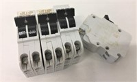 4 Stab-Loc Electrical Breakers ~ Various Amps