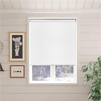 KCO Blackout Roller Blind 30x72'' White