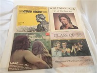 VTG ALBUMS-EASY RIDER,CLASS OF 55,WOLFMAN JACK AND