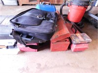 4 Plano tackle boxes - Metal tool box - Craftsman