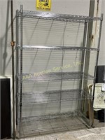 NSF shelf tech system utility rack 74.5in x18in x