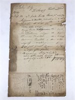 Indiana Territory 1813 Payment Schedule