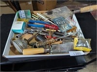 Flat of misc Tools and hardware