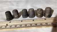 Sterling Thimbles (6)