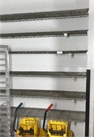 (6) 59" Wire Rack Shelf Pieces