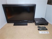 VIZIO TV W/ REMOTES & ZENITH VHS PLAYER