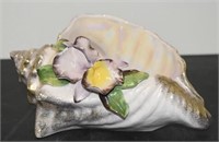 Large Porcelain Decorative Conch Shell