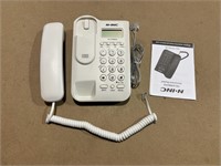 White Hotel Wall-Mounted Telephone