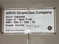 Harco Oil & Gas by Atlantic Richfield lease sign