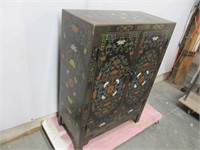 ASIAN THEMED STORAGE CABINET