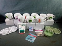 Assortment of As New Matrix Coffee Cups plus More