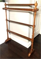 Early 1800's Shaker Period Walnut Quilt Rack
