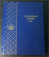 Canadian Dimes 1858 - Date Collection Booklet