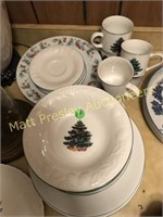 MISC. LOT OF CHRISTMAS DISH- APX.