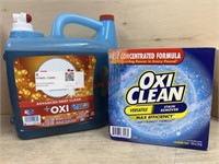 Persil laundry detergent & oxi clean