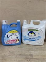 Downy & All laundry detergent