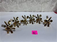 Cutlery Themed Napkin Holder 6pcs