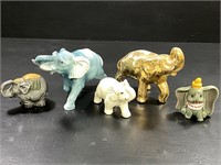 Ceramic Elephant Figurines