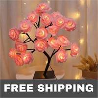 NEW LED Rose Tree Lights USB Plug Table